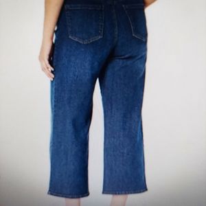 NWT American Rag Cie Stretch Cropped wide leg Jeans Sz 11
